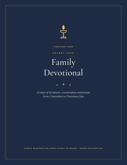 Cover of the Advent 2026 Family Devotional