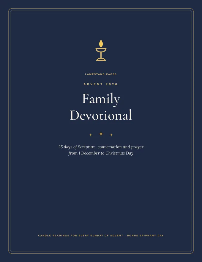 Cover of the Advent 2026 Family Devotional