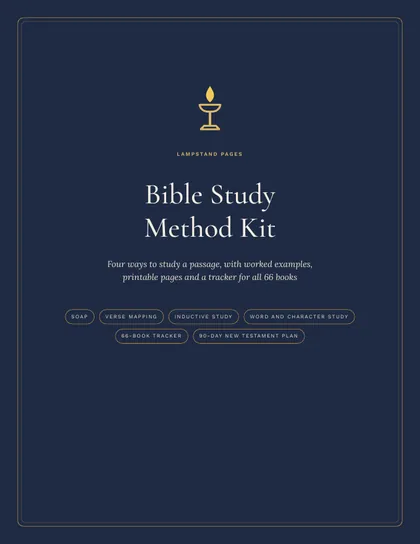 Cover of the Bible Study Method Kit